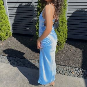 Princess Polly Light Blue Maxi Dress